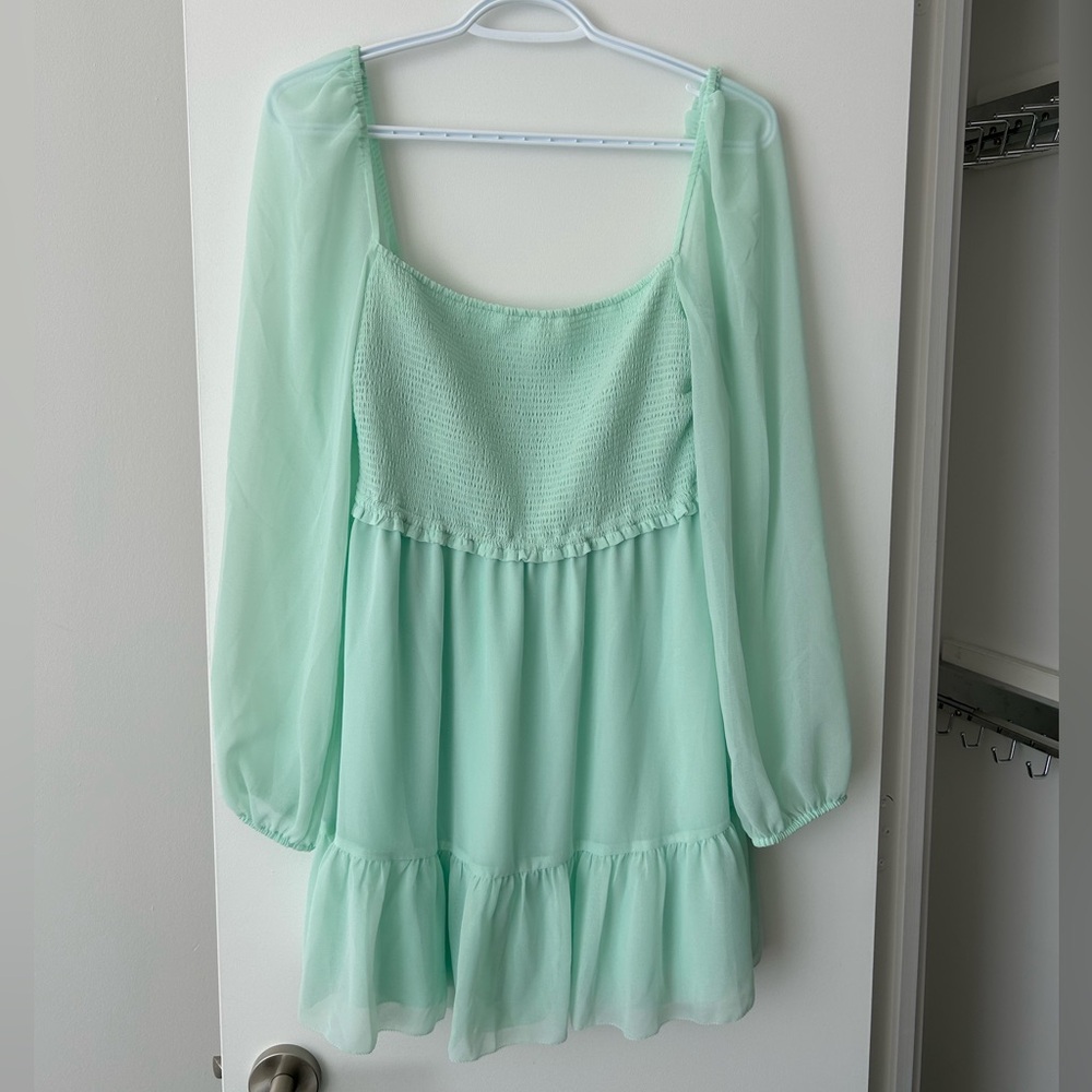 Aritzia Wilfred Tempest Mini Dress